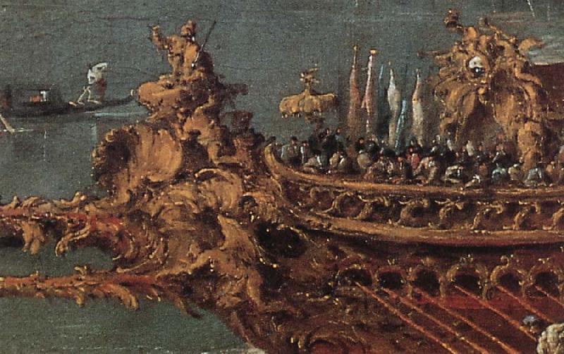 Francesco Guardi Details of he Departure of the Doge on Ascension Day